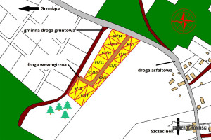 Działka na sprzedaż 1001m2 szczecinecki Grzmiąca Radomyśl - zdjęcie 3