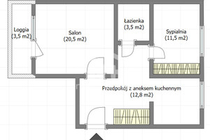 Mieszkanie na sprzedaż 49m2 Warszawa Ursynów Hawajska - zdjęcie 2