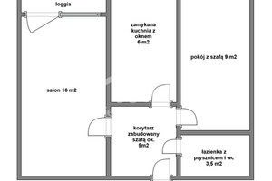 Mieszkanie do wynajęcia 40m2 Warszawa Mokotów Sielce Stępińska - zdjęcie 3