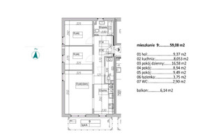 Mieszkanie na sprzedaż 60m2 Warszawa Białołęka Głębocka - zdjęcie 2