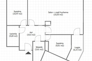 Mieszkanie na sprzedaż 72m2 Warszawa Targówek Elsnerów Montwiłłowska - zdjęcie 3