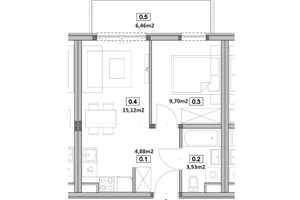 Mieszkanie na sprzedaż 35m2 Warszawa Białołęka - zdjęcie 3