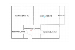 Mieszkanie na sprzedaż 57m2 Warszawa Ursynów Stary Imielin Stefana Szolc-Rogozińskiego - zdjęcie 3