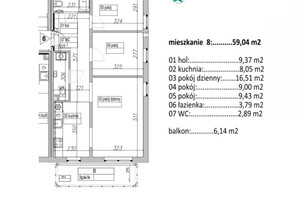 Mieszkanie na sprzedaż 60m2 Warszawa Białołęka Głębocka - zdjęcie 2