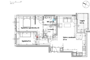 Mieszkanie na sprzedaż 68m2 Warszawa Wola Studzienna - zdjęcie 2