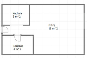 Mieszkanie na sprzedaż 27m2 Warszawa Mokotów Sadyba Św. Bonifacego - zdjęcie 3