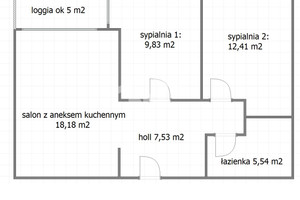 Mieszkanie na sprzedaż 54m2 Warszawa Bemowo Powstańców Śląskich - zdjęcie 2