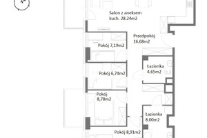 Mieszkanie na sprzedaż 90m2 Łódź Śródmieście Ogrodowa - zdjęcie 3