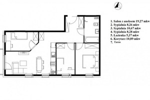 Mieszkanie na sprzedaż 61m2 Łódź Śródmieście - zdjęcie 2