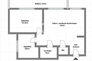 Mieszkanie na sprzedaż 65m2 Warszawa Włochy Raków Przedpole - zdjęcie 3