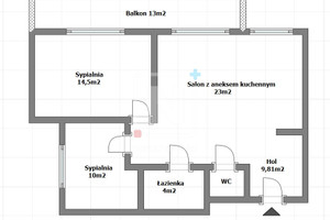 Mieszkanie na sprzedaż 65m2 Warszawa Włochy Raków Przedpole - zdjęcie 3