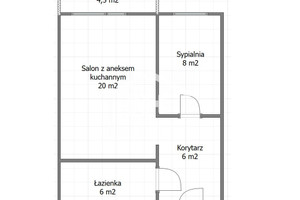 Mieszkanie na sprzedaż 42m2 Warszawa Śródmieście Nowolipki - zdjęcie 4