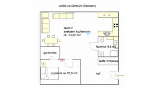 Mieszkanie na sprzedaż 59m2 Warszawa Mokotów Samochodowa - zdjęcie 3