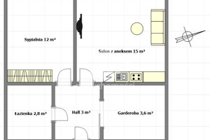 Mieszkanie na sprzedaż 37m2 Warszawa Wola Ulrychów Redutowa - zdjęcie 3