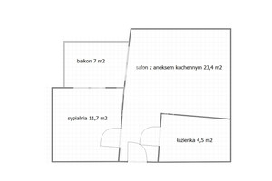 Mieszkanie na sprzedaż 46m2 Warszawa Żoliborz Stary Żoliborz Gen. Józefa Zajączka - zdjęcie 3