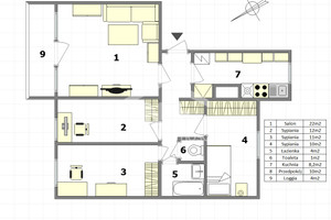 Mieszkanie na sprzedaż 79m2 Warszawa Praga-Południe Gocław Dedala - zdjęcie 2