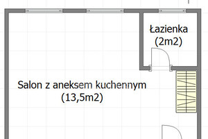 Mieszkanie na sprzedaż 16m2 Warszawa Mokotów Głogowa - zdjęcie 2