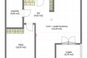 Mieszkanie na sprzedaż 43m2 Warszawa Białołęka Nowodwory Dzikiej Kaczki - zdjęcie 2