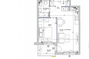 Mieszkanie na sprzedaż 43m2 Warszawa Mokotów Bokserska - zdjęcie 3