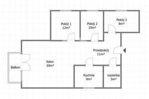 Mieszkanie na sprzedaż 80m2 Warszawa Ursynów Hawajska - zdjęcie 4