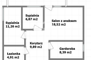 Mieszkanie na sprzedaż 60m2 Warszawa Białołęka Kąty Grodziskie - zdjęcie 2