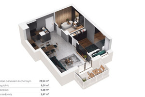 Mieszkanie na sprzedaż 42m2 Łódź Polesie Radwańska - zdjęcie 3