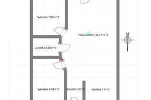 Mieszkanie na sprzedaż 61m2 Warszawa Białołęka Nowodwory Książkowa - zdjęcie 2