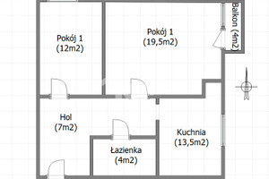 Mieszkanie na sprzedaż 58m2 Warszawa Białołęka Nowodwory Odkryta - zdjęcie 2