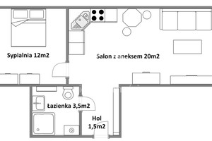 Mieszkanie na sprzedaż 37m2 Warszawa Wola Młynów Działdowska - zdjęcie 2