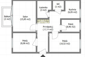 Mieszkanie na sprzedaż 64m2 Warszawa Mokotów Stegny Barcelońska - zdjęcie 2