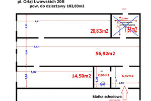 Komercyjne do wynajęcia 103m2 Wrocław Stare Miasto Os. Stare Miasto Pl. Orląt Lwowskich - zdjęcie 2