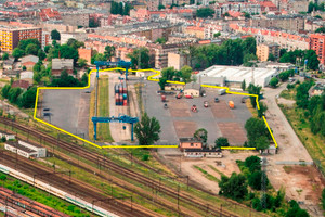 Działka do wynajęcia 45671m2 Wrocław Krzyki Przedmieście Oławskie Krakowska - zdjęcie 1