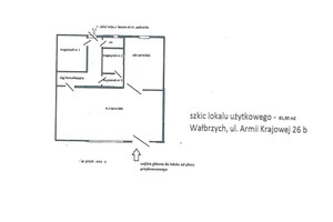 Komercyjne do wynajęcia 82m2 Wałbrzych Stary Zdrój Armii Krajowej - zdjęcie 3