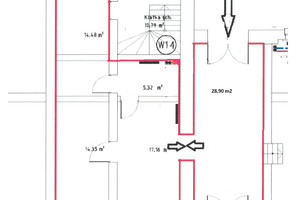 Komercyjne do wynajęcia 82m2 Wrocław Stare Miasto Os. Stare Miasto Orląt Lwowskich - zdjęcie 3