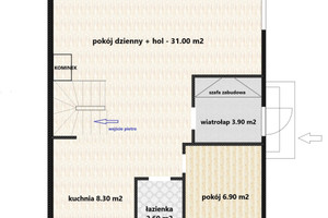 Dom na sprzedaż 97m2 poznański Kórnik Szczytniki Spokojna - zdjęcie 2