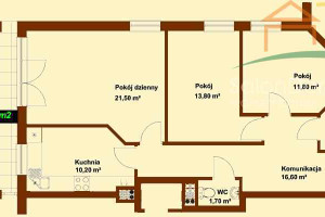 Mieszkanie na sprzedaż 81m2 Warszawa Białołęka Grodzisk Głębocka - zdjęcie 2