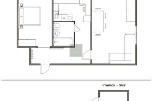 Mieszkanie na sprzedaż 49m2 Warszawa Mokotów Fryderyka Joliot-Curie - zdjęcie 1