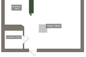 Mieszkanie do wynajęcia 38m2 Warszawa Mokotów Puławska - zdjęcie 2