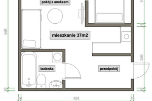 Mieszkanie na sprzedaż 37m2 Warszawa Ursus Skorosze Apartamentowa - zdjęcie 2