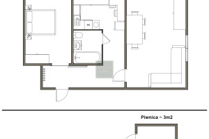 Mieszkanie na sprzedaż 49m2 Warszawa Mokotów Fryderyka Joliot-Curie - zdjęcie 2