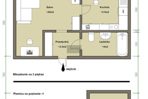 Mieszkanie na sprzedaż 31m2 Warszawa Ursynów Ferdynanda Magellana - zdjęcie 2