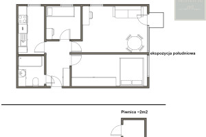 Mieszkanie na sprzedaż 49m2 Warszawa Mokotów Bełska - zdjęcie 3