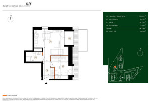 Mieszkanie na sprzedaż 35m2 Wrocław Krzyki Brochów - zdjęcie 2