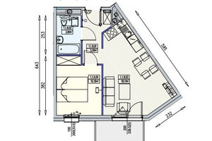 Mieszkanie na sprzedaż 39m2 Wrocław Krzyki - zdjęcie 2