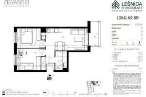 Mieszkanie na sprzedaż 48m2 Wrocław Fabryczna Leśnica Platanowa - zdjęcie 2