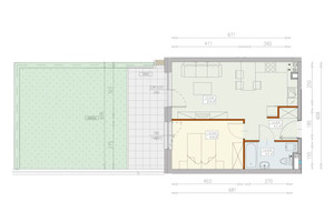 Mieszkanie na sprzedaż 42m2 Wrocław Krzyki Księże Wielkie - zdjęcie 2