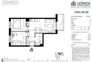 Mieszkanie na sprzedaż 48m2 Wrocław Fabryczna Leśnica Platanowa - zdjęcie 2