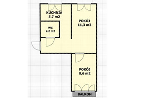 Mieszkanie na sprzedaż 33m2 skarżyski Skarżysko-Kamienna - zdjęcie 3