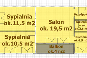 Mieszkanie na sprzedaż 52m2 Kielce - zdjęcie 2