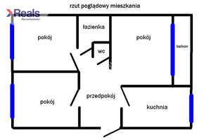 Mieszkanie na sprzedaż 54m2 Warszawa Mokotów Sielce Ludowa - zdjęcie 3